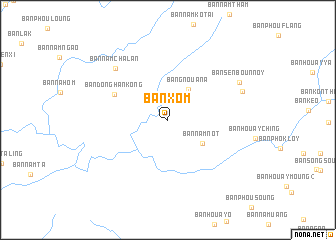 map of Ban Xôm