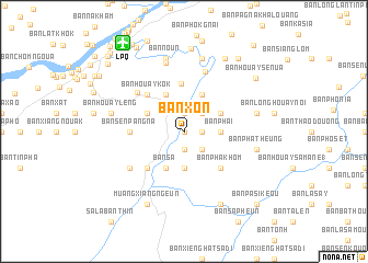 map of Ban Xon