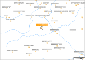 map of Ban Xon