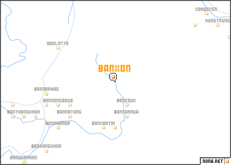 map of Ban Xon