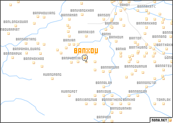 map of Ban Xou