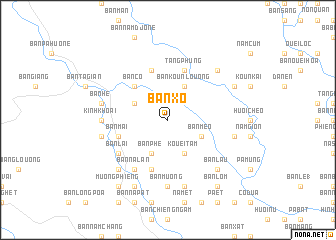 map of Bản Xo