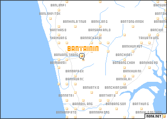 map of Ban Yai Nin