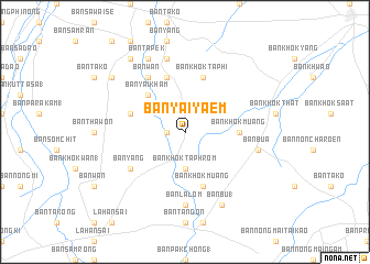 map of Ban Yai Yaem