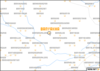 map of Ban Ya Kha