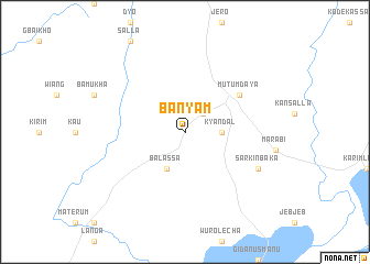 map of Banyam