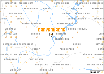 map of Ban Yan Daeng