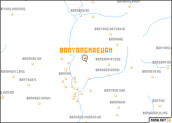 map of Ban Yang Mae Uam