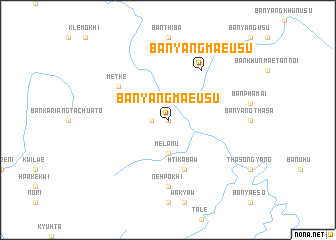 map of Ban Yang Mae Usu