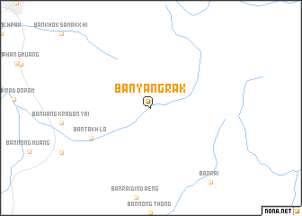 map of Ban Yang Rak