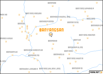 map of Ban Yang San