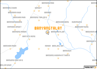 map of Ban Yang Talat