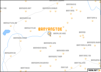 map of Ban Yang Toe