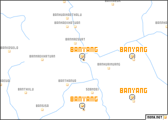 map of Ban Yang