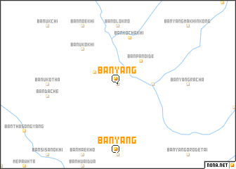 map of Ban Yang