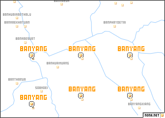 map of Ban Yang