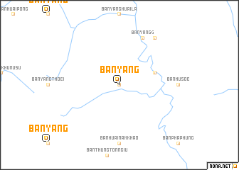 map of Ban Yang