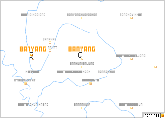 map of Ban Yang