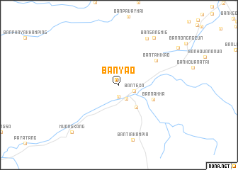 map of Ban Yao