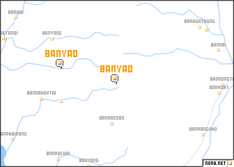 map of Ban Yao