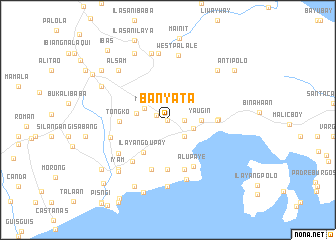 map of Banyata