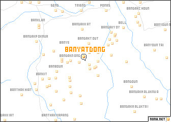 map of Ban Yatdông