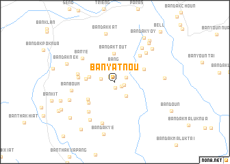 map of Ban Yatnou