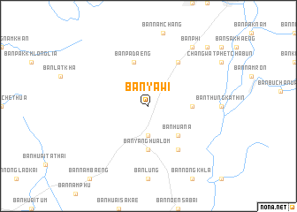 map of Ban Yawi