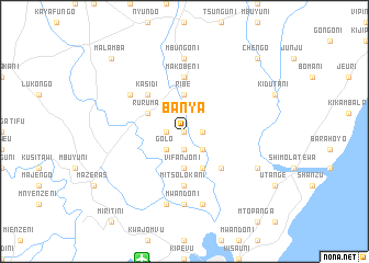 map of Banya