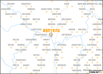 map of Bản Yeng