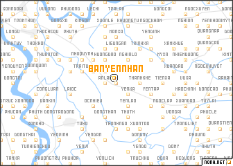 map of Bẩn Yên Nhân