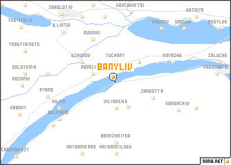 map of Banyliv