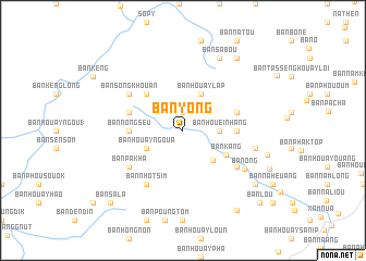 map of Ban Yong