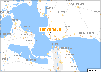 map of Banyuajuh