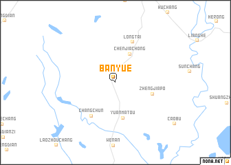 map of Banyue