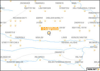 map of Banyunin