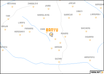 map of Banyu