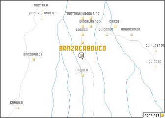 map of Banza Cabouco