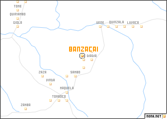 map of Banza Cai