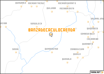 map of Banza de Caculo Caenda