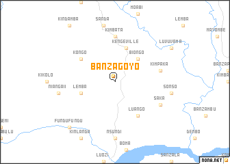 map of Banza-Goyo