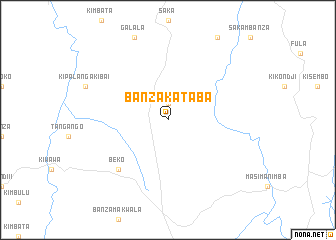 map of Banza-Kataba