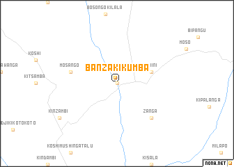 map of Banza-Kikumba