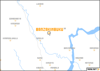 map of Banza-Kimbuku