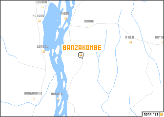 map of Banza-Kombe