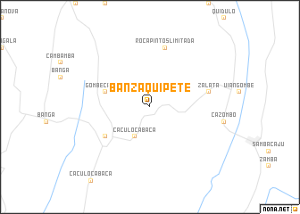 map of Banza Quipete