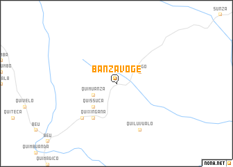 map of Banza Voge