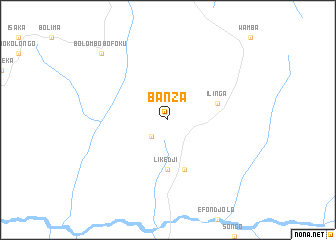 map of Banza