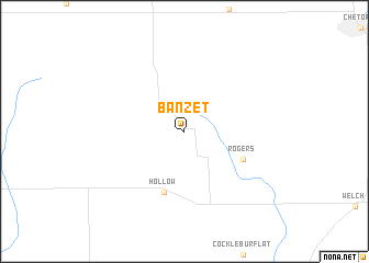 map of Banzet