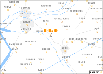 map of Banzha